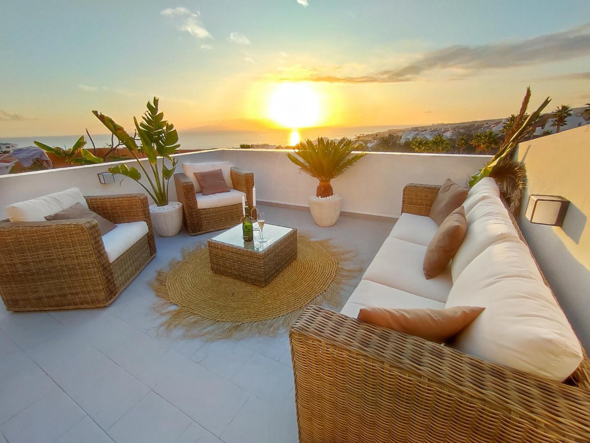 Luxury Ocean View Apartment Costa Adeje المظهر الخارجي الصورة