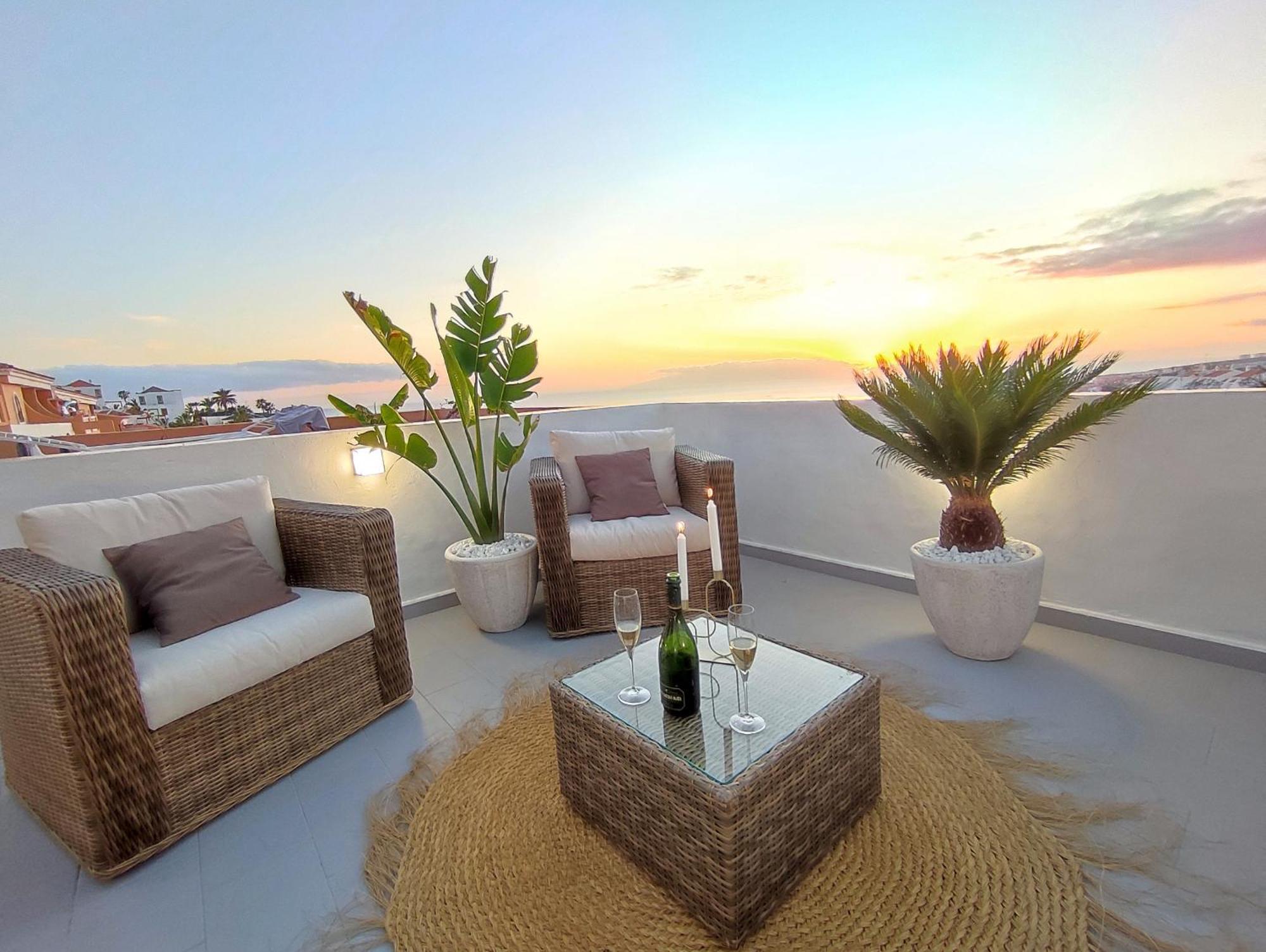Luxury Ocean View Apartment Costa Adeje المظهر الخارجي الصورة