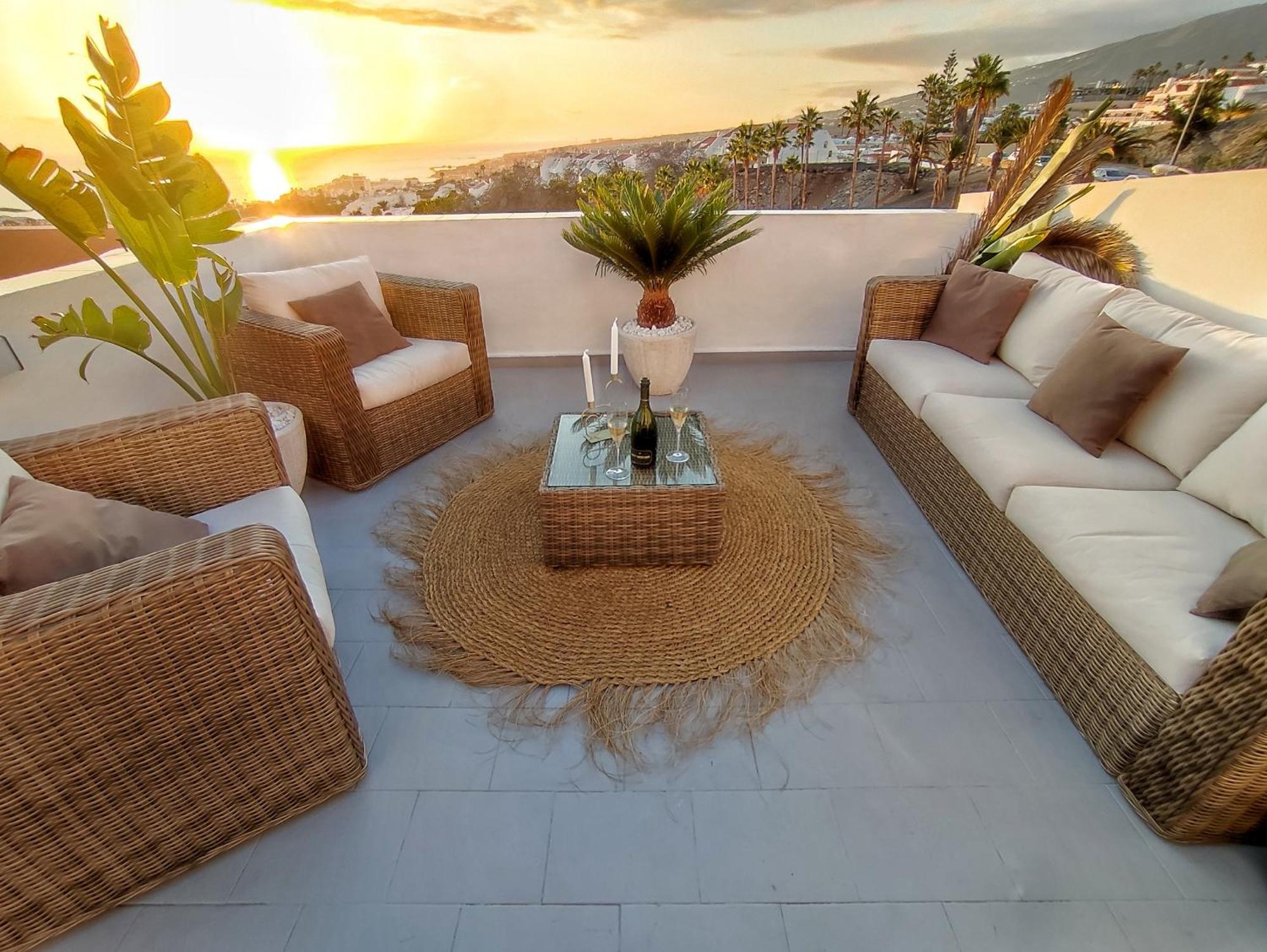 Luxury Ocean View Apartment Costa Adeje المظهر الخارجي الصورة